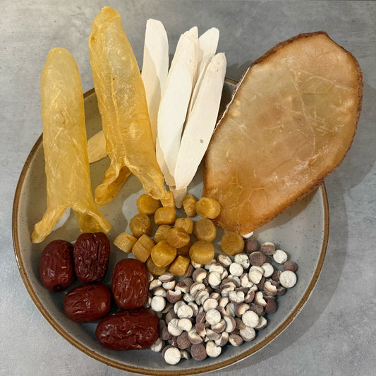 【用料上乘】特級非洲花膠筒螺片湯包(055)