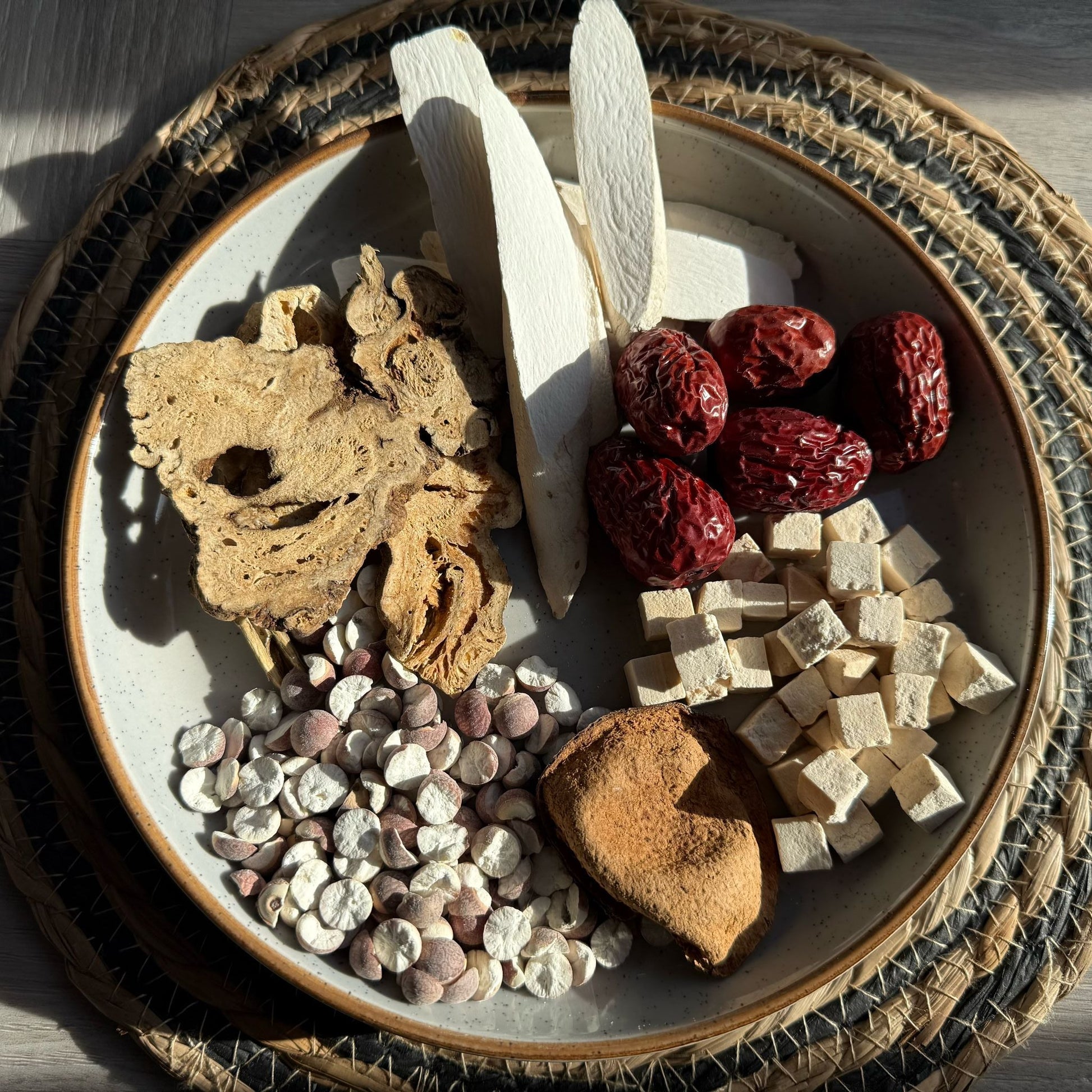 雲苓白朮淮山芡實紅棗陳皮湯包