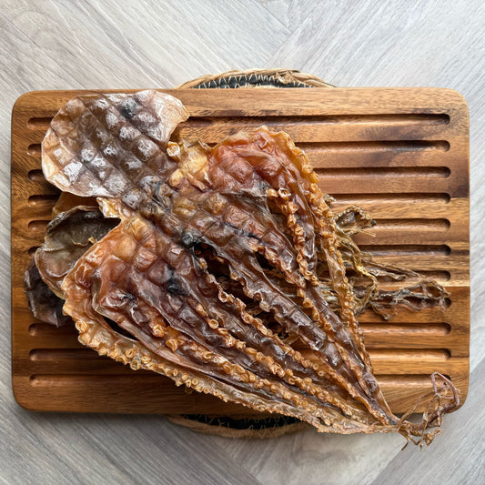 【益氣養血】本港漁船生曬章魚乾