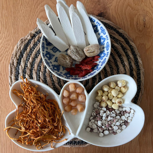 【健脾補肺】蟲草花元貝淮山杞子湯包(032)