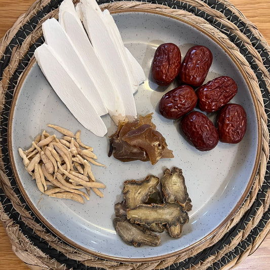 太子參淮山田七螺頭湯