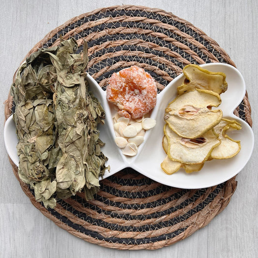 【潤肺化痰】龍脷葉雪梨乾桔餅茶(003)